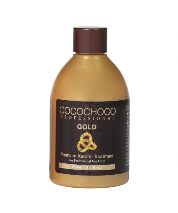 Gold Brazilian Keratin 250ml + Clarifying Shampoo 150ml