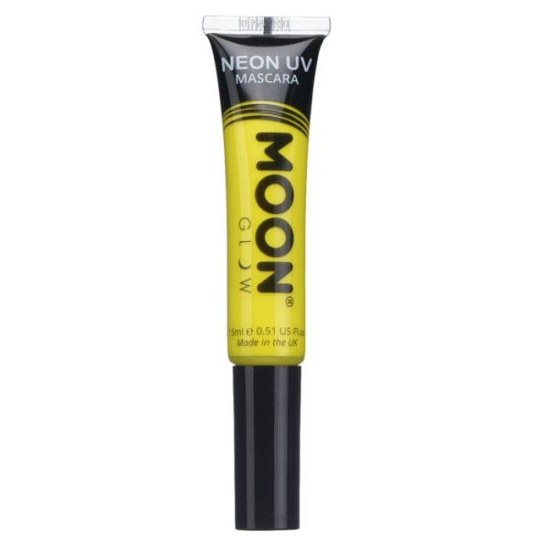 Neon UV Mascara by Moon Glow Intense Yellow