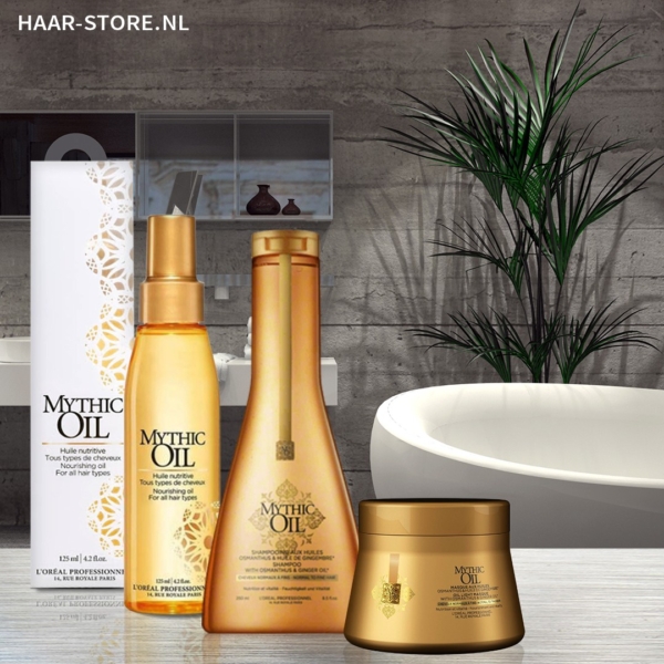 L’Oréal Mythic Oil Set van 3 stuks