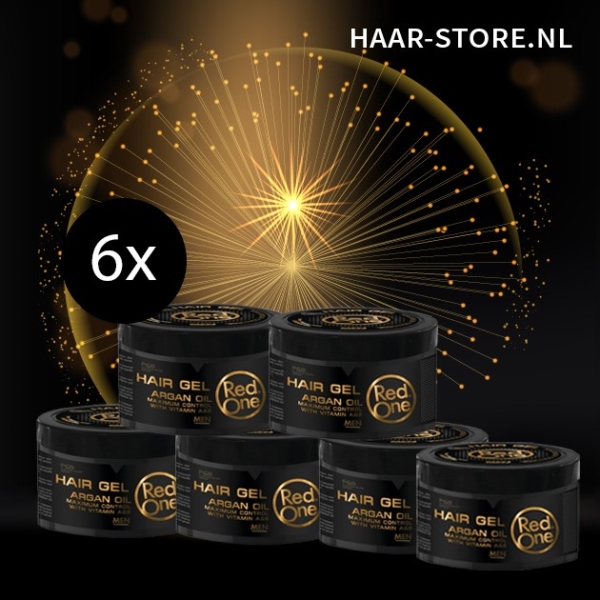 Red One Haargel Argan Olie 6x