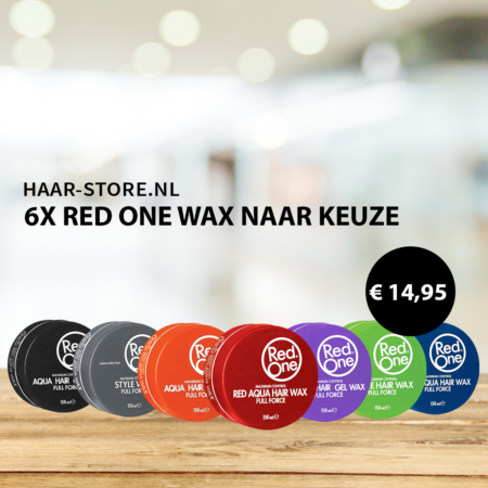 Original Red One Wax Naar Keuze 6x