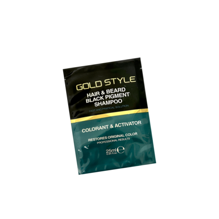 GOLDSTYLE Black Hair & Beard Shampoo