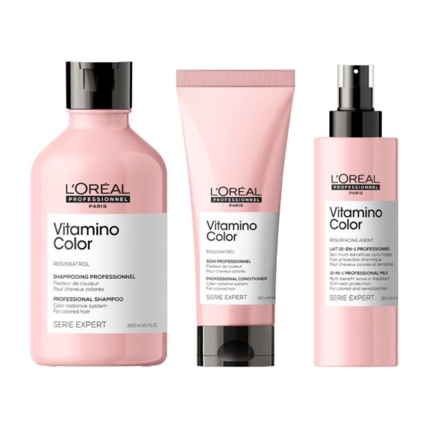 L’Oréal Professionnel Serie Expert Vitamino Color Routine Set voor Gekleurd Haar